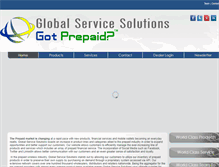 Tablet Screenshot of gotprepaid.com